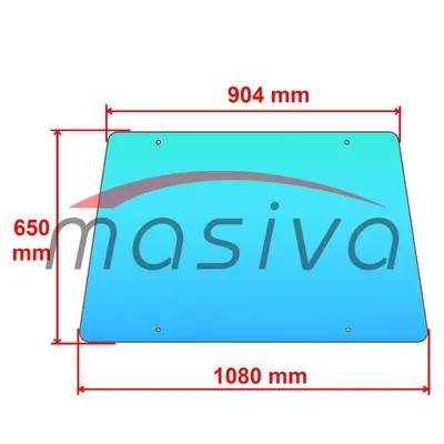 STAKLO PREDNJE IMT-539  S RUPAMA-1