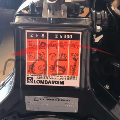 MOTOR 3LD 510 INDUSTRIJSKI RUČNI START LOMBARDINI-6