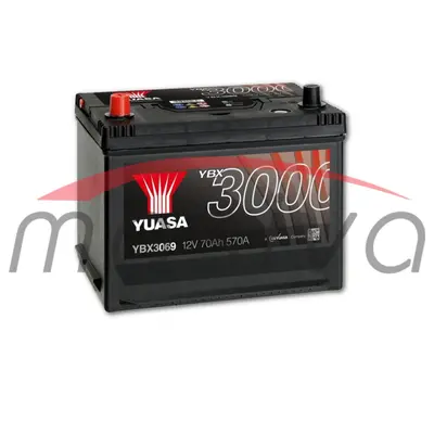 AKUMULATOR 12V 70 Ah D +  640 A, YUASA GARANCIJA 30 MJESECI-0