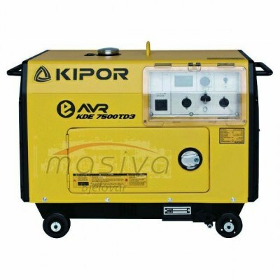 AGREGAT DIZEL KIPOR TROFAZNI KDE7500TD3  MAX 6,5 KVA