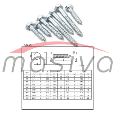 VIJAK 571 M 6 X 120-1