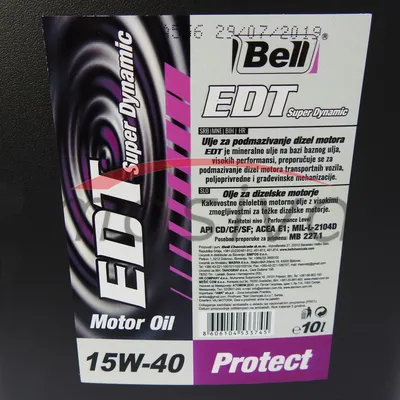 ULJE BELL MOTORNO 15W40   10/1 l-3