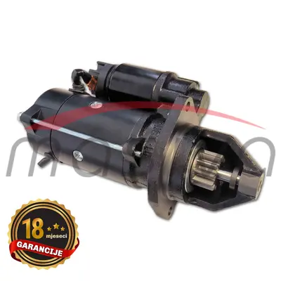 ELEKTROPOKRETAČ S REDUKTOROM URSUS C-330, C-360, ZETOR, CASE, VATRA   3,2kW Z=11-0