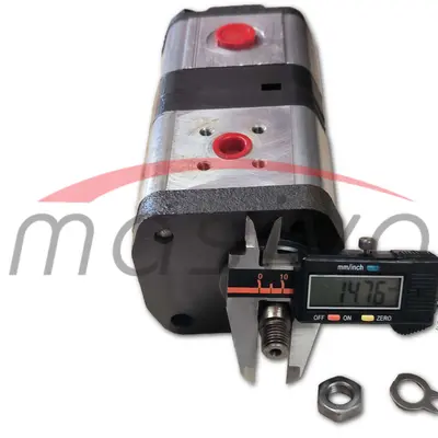 PUMPA HIDRAULIKE DEUTZ DUPLA  DX80  DX86  DX450  DX4.31  DX4.71  19+11cm3-2