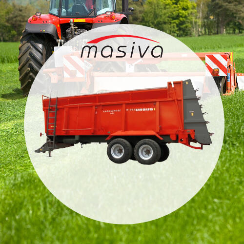 Prikolice za organsko gnojivo i dijelovi